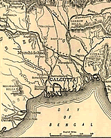 Map of Bengal